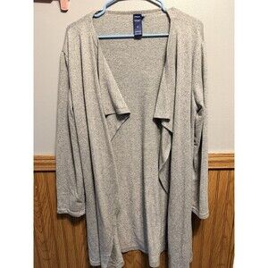 Fade Women’s Size Medium Gray Long Sleeve Cardigan Item 19